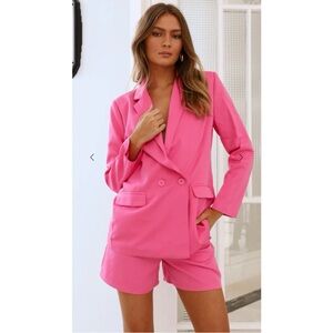 Vibrant Pink Blazer